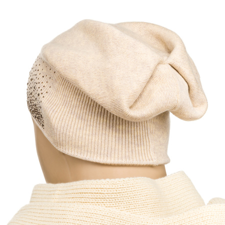 Czapka damska PTN HAT-01 Beige