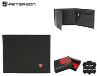 Leather wallet PTN MR-08-CN BLACK
