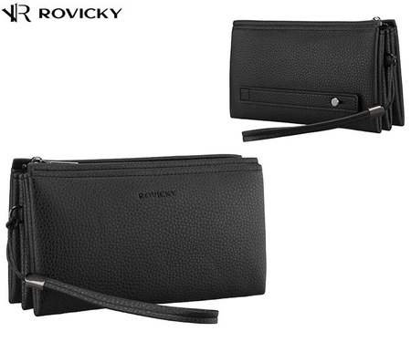 Saszetka PU do ręki R-SDR-05 Black