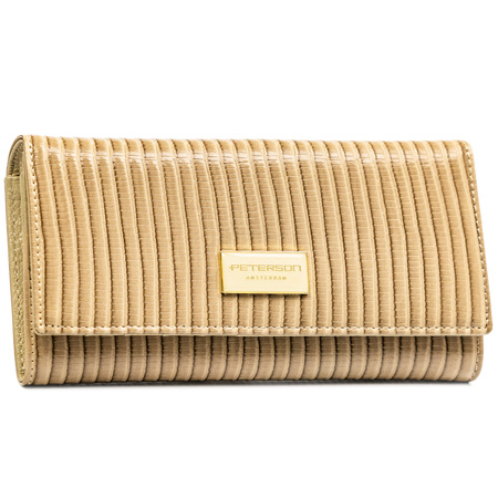 Portfel damski skóra+PU PTN PS401-CRV KHAKI