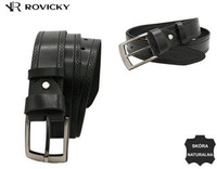 Leather belt ROVICKY R-PI-02