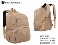 Plecak PTN 3304-CO Beige
