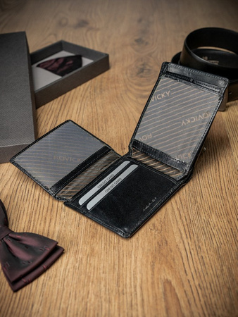 ROVICKY leather RFID wallet PC-023-BAR