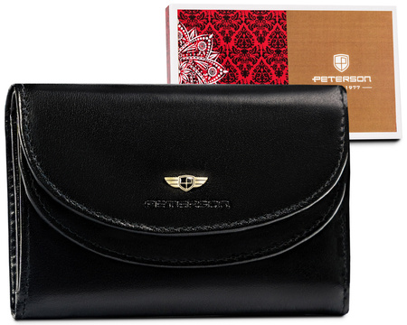 PETERSON PTN 116-BO RFID leather wallet