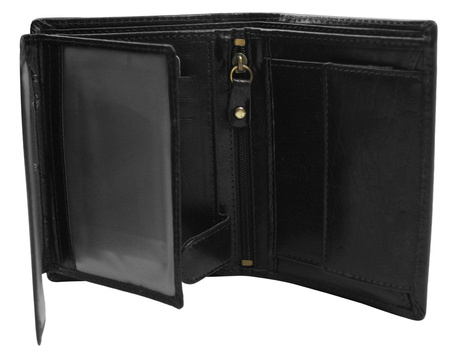 Portfel męski skórzany PTN N4-BUF Black