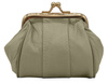 Portmonetka skórzana 662 Beige