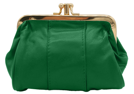 Portmonetka skórzana 665 Turquise