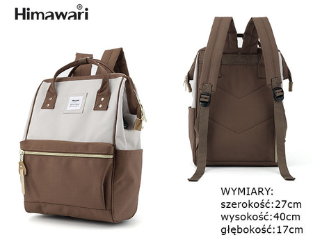 Women's Backpack with Laptop Pocket and USB Port Himawari 9001-34