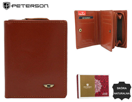 PETERSON PTN 2549-BO RFID leather wallet