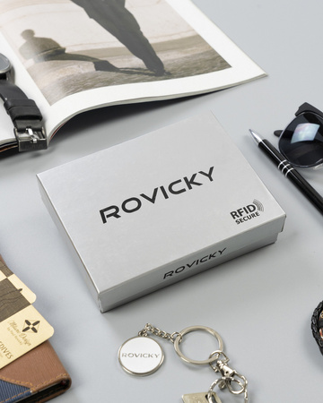 ROVICKY N61L-RVT RFID leather wallet
