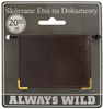 Skórzane etui na dokumetny 302-BL Brown