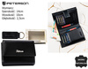 A two-piece gift set: wallet and keychain Peterson PTN SET-D-66-KCS BLACK