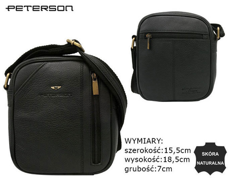 PETERSON leather bag PTN 8023-NDM