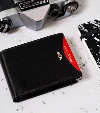 PETERSON PTN 366.01 2-1-1 RFID leather wallet