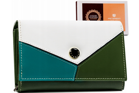 PETERSON PTN RD-22-GCL-Y RFID leather wallet