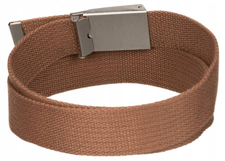 PETERSON PTN SILVER-BROWN webbing belt