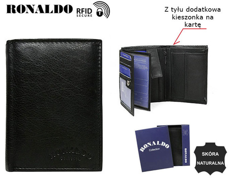 Men's leather wallet 0104-P-D