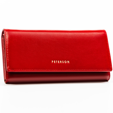 Portfel damski skórzany PTN 72037-SGN Red