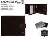 ROVICKY N01L-RVT RFID leather wallet