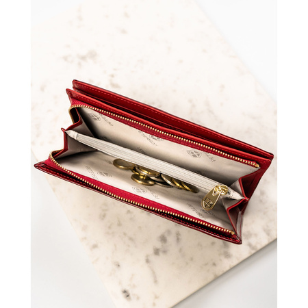 Portfel damski skórzany PTN BC-421431 Red