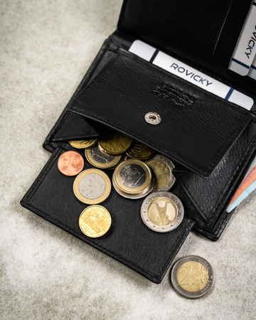 Portfel męski skórzany 0800-RVD Black