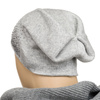 Women's hat with a touch of wool PTN HAT-01 Grey Peterson
