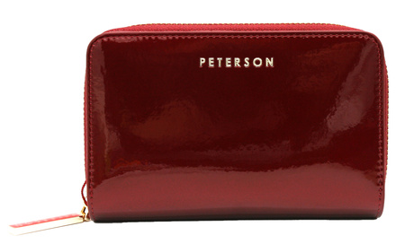 Portfel damski skórzany PTN BC-418 Red