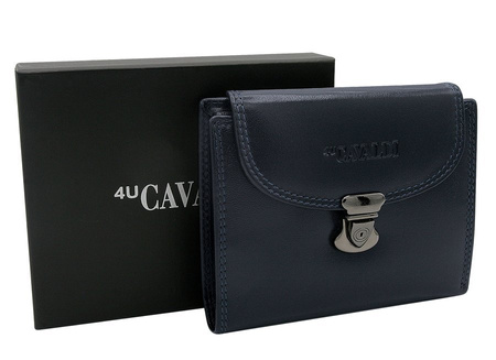 Portfel skórzany RD-19-GCL Navy