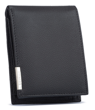 Portfel męski skórzany N992-P-PDM-BL Black