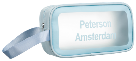 Leatherette make up bags set PETERSON PTN KOS-3W1