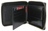 Portfel sk. PTN 1564 MOTO3 BLACK CARBON+RED