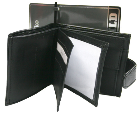 Portfel męski PU F18-196-BL Black