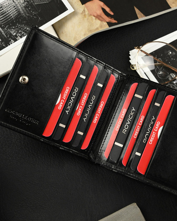 RONALDO N01-VT RFID leather wallet