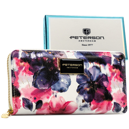 Portfel skóra + PU PTN PX25-PF1 Rose