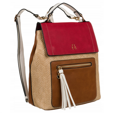 LULUCASTAGNETTE THIBERT eco leather backpack