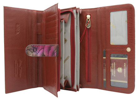 PETERSON PTN 421077-MD RFID leather wallet