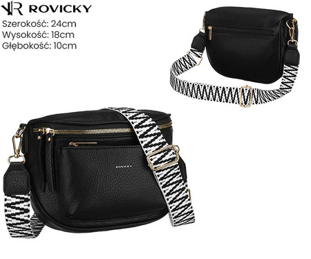 Torebka damska R-3047 Black