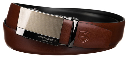 Pasek automat skórzany PTN A007