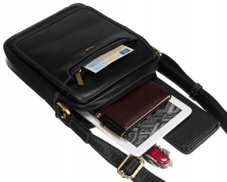 PETERSON leather bag PTN TB-1117-COM