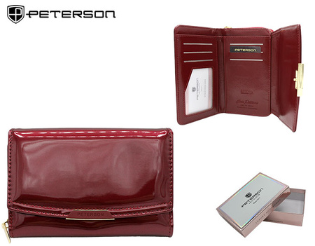 PETERSON PTN 001-LAK RFID eco leather wallet