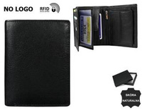 Leather wallet RFID NO LOGO N104-BVT-NL
