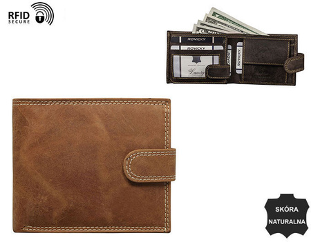 Men's leather wallet N0035L-P-CHM-NL