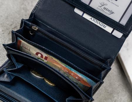 Portfel skórzany RFID 4U CAVALDI RD-22-GCL