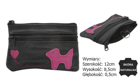 Etui na klucze skórzane RL-006A