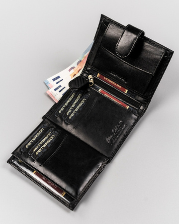 PTN leather wallet 339Z-CA-6679 BLA