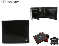 Portfel skórzany RFID ROVICKY 22320-VT-RVT Black