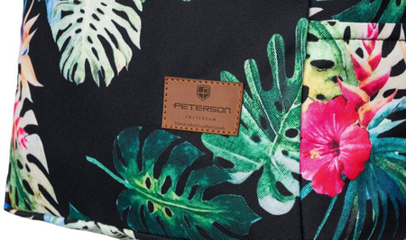 PETERSON PTN PLEC water repellent fabric backpack