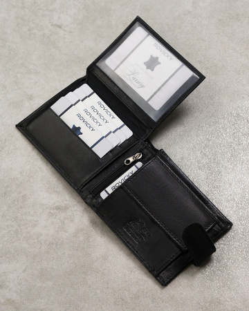 Portfel męski skórzany N7L-P-SCR Black