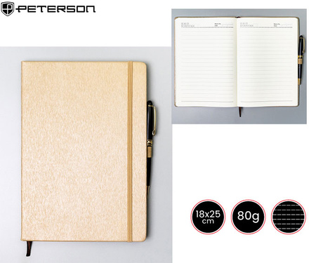 Notes Peterson PTN NOT-6-LN-Q1 Beige