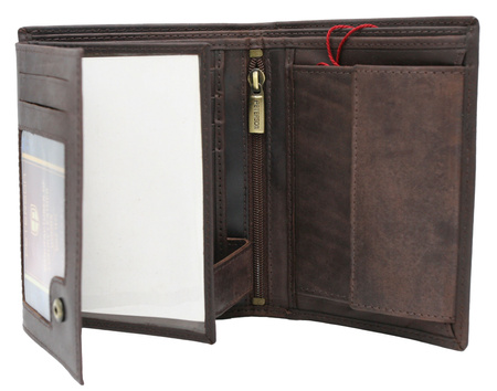 PETERSON PTN N4-BE-MOUN RFID leather wallet